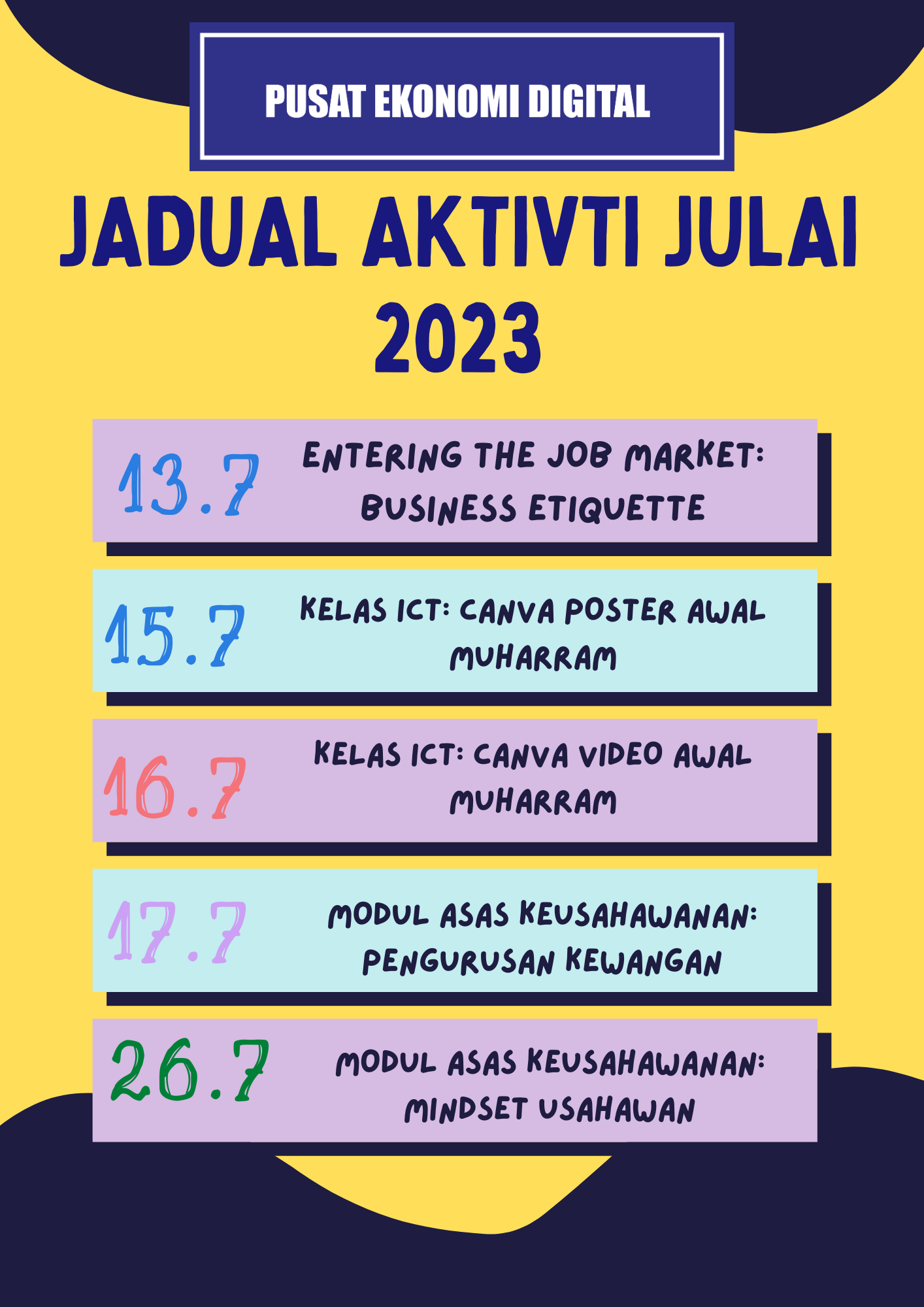JA JULAI 2023